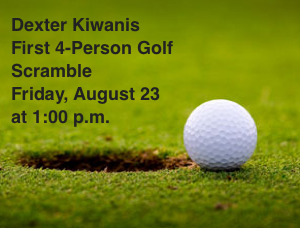 Dexter Kiwanis 4-Person Golf Scramble