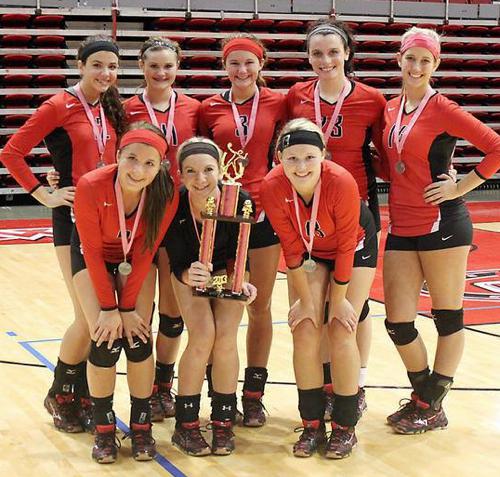 DHS Volleyball Team Finishes 2nd at Dig for Life Classic