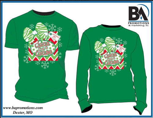 5th Annual Claus for a Cause T-Shirts Available Now