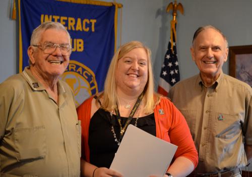 Rotary Club Inducts New Member