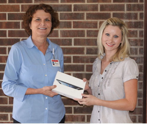 Jenni Hosfelt Wins iPad