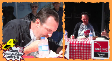 Young Real Estate's 4th Annual Pie Eating Contest