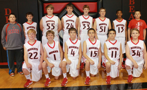 DMS 7th Grade Basketball Team Defeats Advance