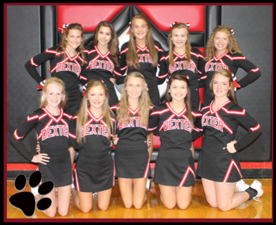 8th Grade Middle School Cheerleaders
