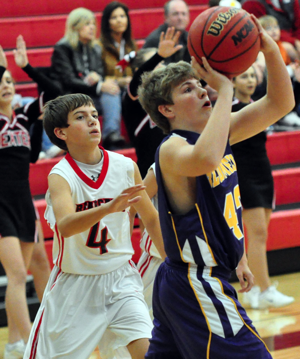 7th Grade Boys Basketball Beat Bloomfield