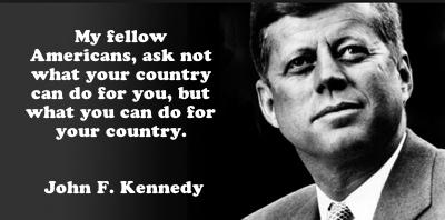 Flags at Half Staff - President John F. Kennedy