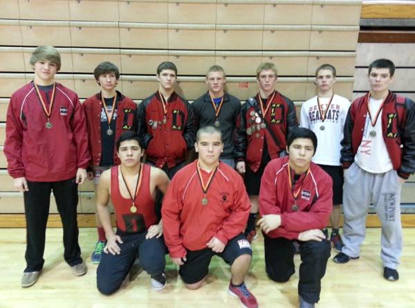 DHS Wrestlers Earn 10 First Place Medals