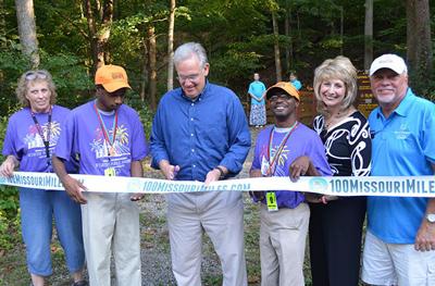 Governor Kicks Off 2nd 100 Missouri Mile Challenge