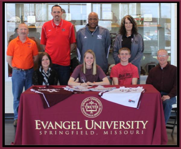 Alison Jarrell Signs with Evangel Univeristy