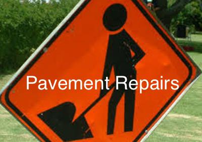 Route E Reduced for Pavement Repairs