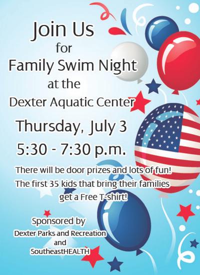 Family Swim Night Hosted by SoutheastHEALTH