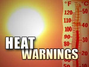 Heat Index Over 100 Sunday