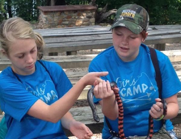 Discover Nature Girls Camp Hosted by MO Conservation