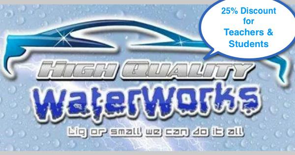 High Quality Water Works Offers Back-to-School Discount