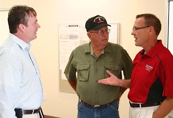 Greg Mathis Meets With Duck Creek Township Board