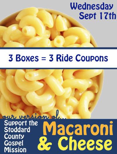 Bring Mac & Cheese to the Fair on Wednesday!