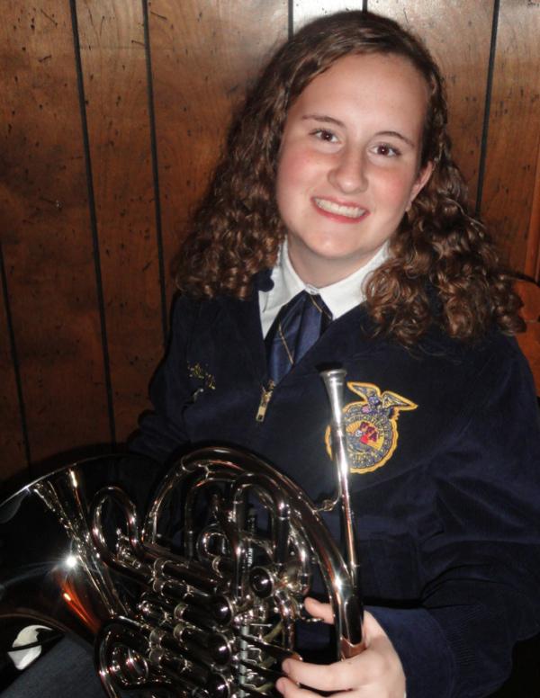 Emily Johns Selected for National FFA Band