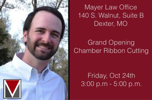 Mayer Law Office to Host Grand Opening and Ribbon Cutting