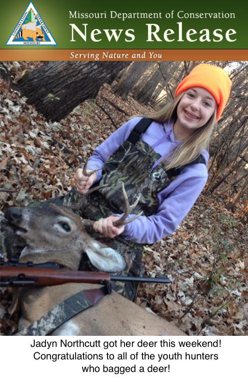 Young Hunters Check 18,091 Deer This Weekend