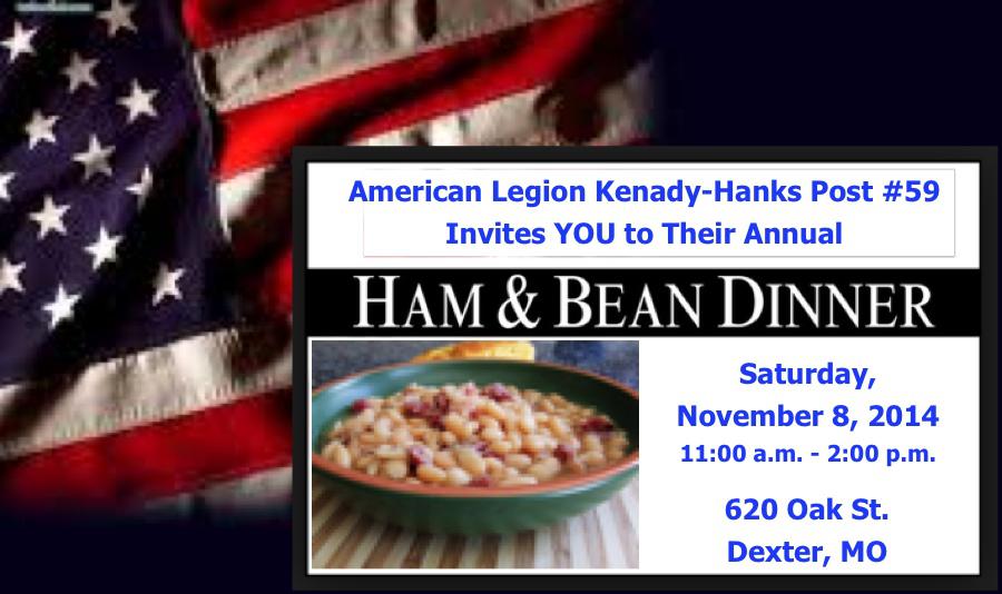 American Legion to Host Annual Ham & Bean Dinner