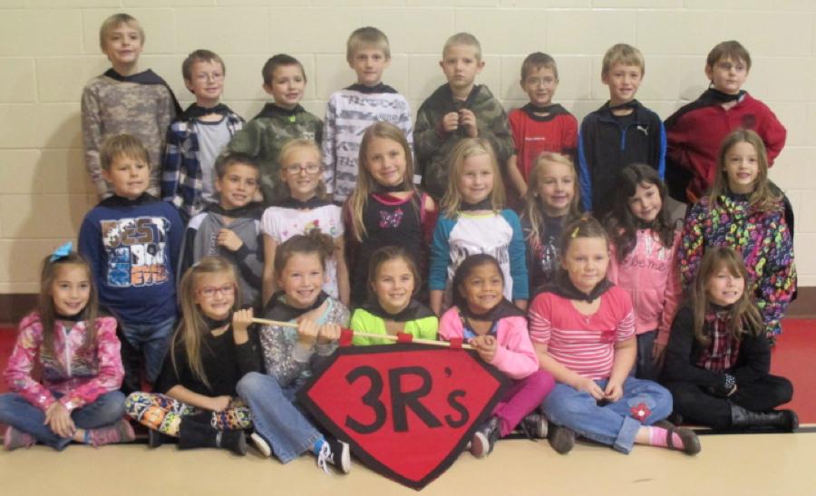 3R's Winner - 2nd Grade - Mrs. Shelly Leonard's Class