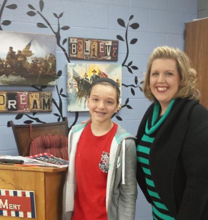 Haley Cabral is Veterans Day 8th Grade Essay Contest Winner