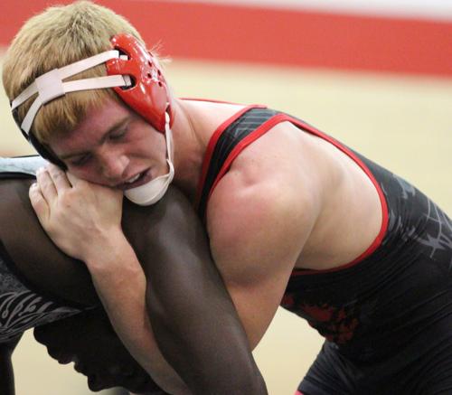 Dexter Wrestling Results at the Harrisonville Christmas Tournament