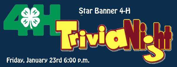 Star Banner 4-H Group to Host Trivia Night