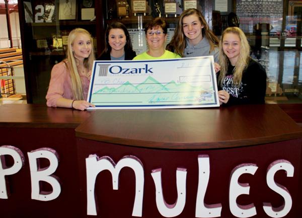 Ozark FCU Contributes Toward National Cheer Contest