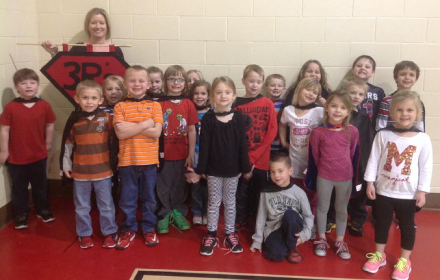 Kindergarten Positive Behavioral Support Awards for January