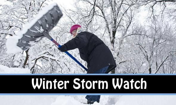 Winter Storm Watch Issued by National Weather Service