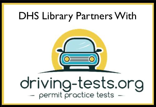 DHS Library Announces Partnership With Driving-Tests.org