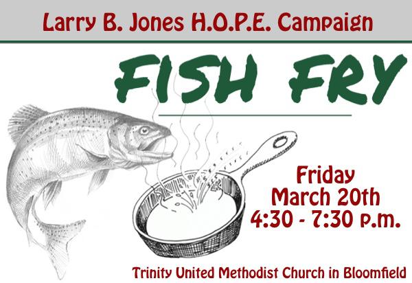 Larry B. Jones H.O.P.E. Campaign to Host Fish Fry