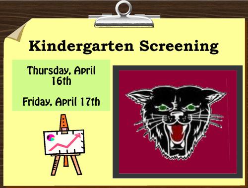 Dexter Sets Kindergarten Screening Dates
