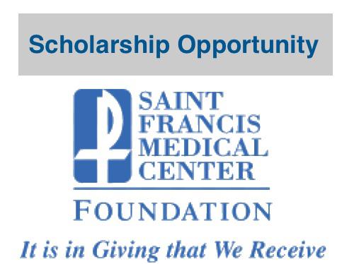 St. Francis Healthcare Scholarship Now Available