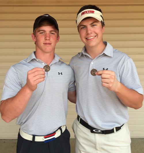 Stevens and Mitchell Qualify for Golf Sectionals
