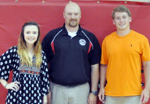 Dexter Booster Club Presents Two Scholarships