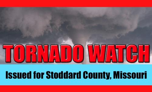 Tornado Watch Issued for Stoddard County