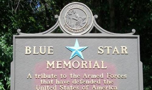 Blue Star Memorial Dedication on Saturday, May 30th