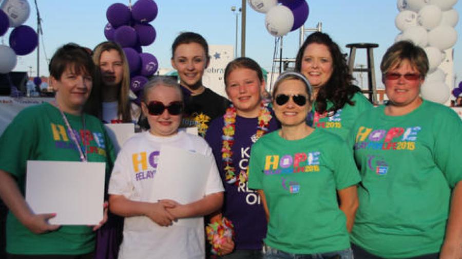 Top Individual Fundraisers for the 2015 Relay for Life