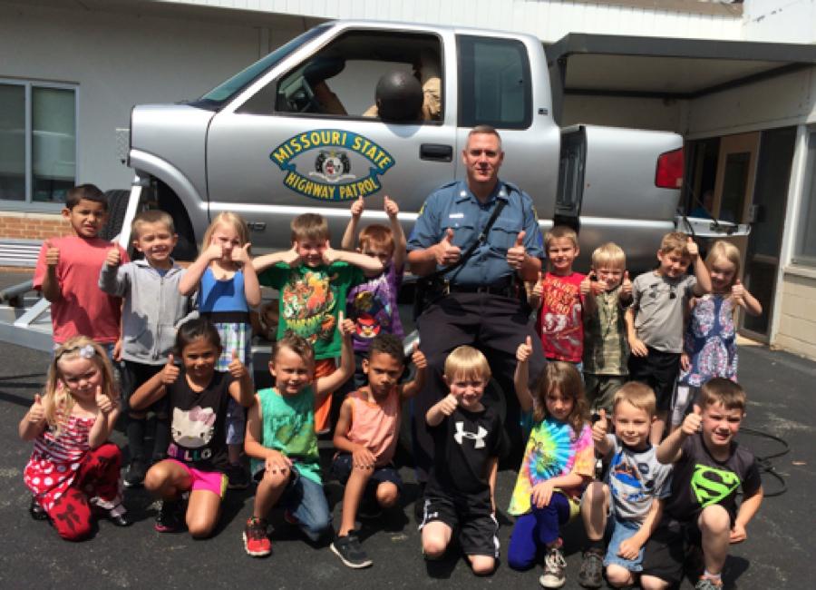 Missouri Highway Patrol Visits Summer School Students