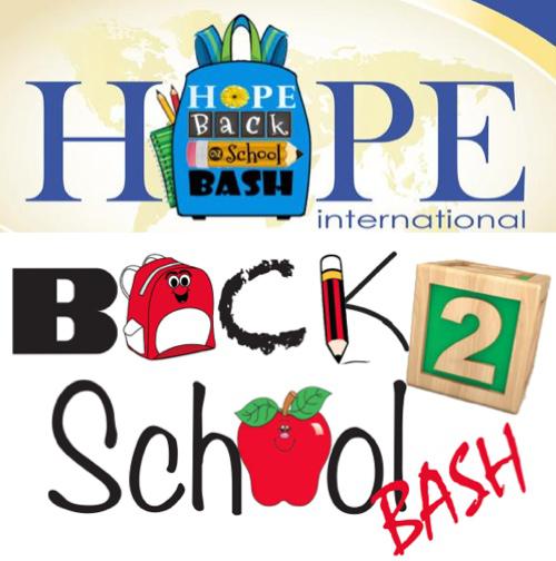 Pre-Register For Back 2 School Bash - HOPE International