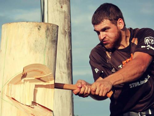 Three Rivers Alumni Places 3rd in National Timbersports Competition