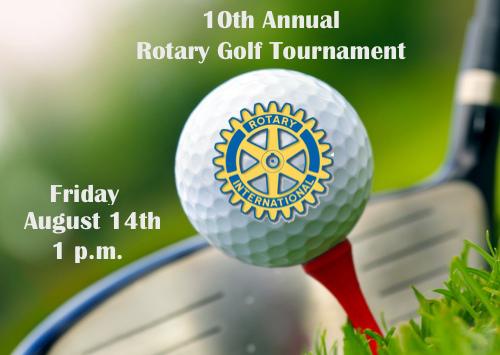 Rotary Golf Tournament Slated for August 14th