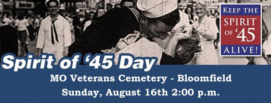 Spirit of 45 Day at MO Veterans Cemetery on Sunday
