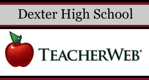 TeacherWeb Now Available at Dexter High School