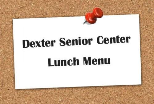 Weekly Senior Center Lunch Menu