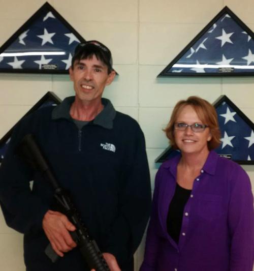 Jeff Payne Wins AR-15 from American Legion Raffle