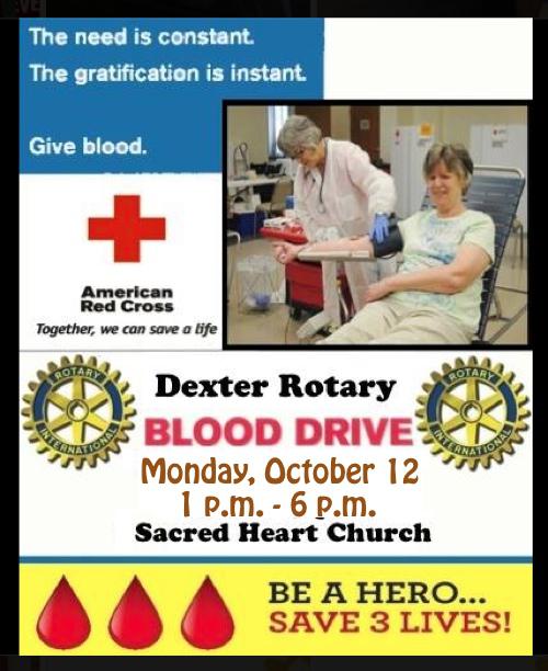 Rotary to Host Blood Drive on Monday