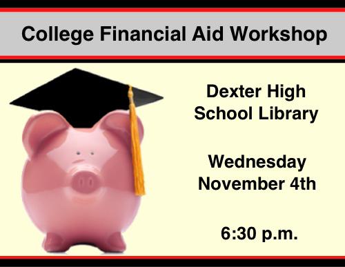 College Financial Aid Workshop Offered